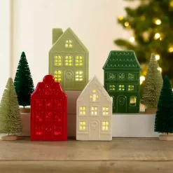 Christmas Decorations>Kirklands Home LED Multicolor 8-pc. Christmas Village Set