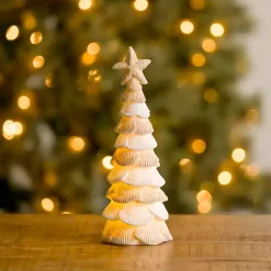 Christmas Decorations>Kirklands Home LED Seashell Christmas Tree