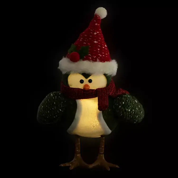 Christmas Decorations>Kirklands Home LED Standing Bird Christmas Decoration