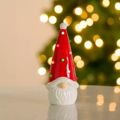 Christmas Decorations>Kirklands Home LED Tabletop Gnome Decoration
