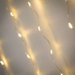 Christmas Decorations>Kirklands Home LED Warm White Christmas Curtain String Lights