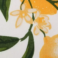 Kirklands Home Lemon Bliss Printed Kitchen Towels, Set of 4 Discount