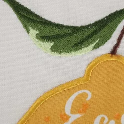 Kirklands Home Lemon Bliss Printed Kitchen Towels, Set of 4 Discount