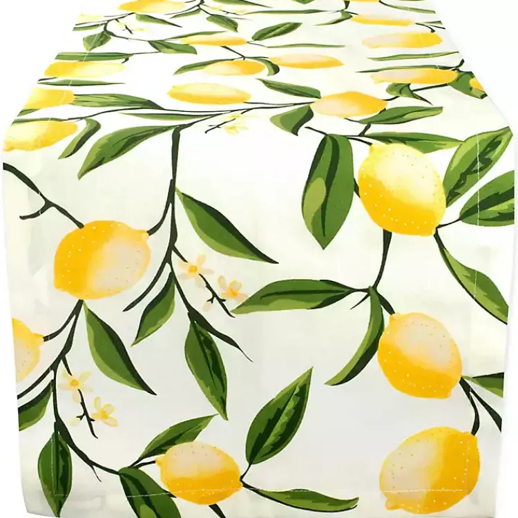 Kirklands Home Lemon Bliss Table Runner, 108 in. Multi