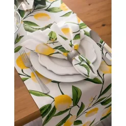 Kirklands Home Lemon Bliss Table Runner, 108 in. Multi