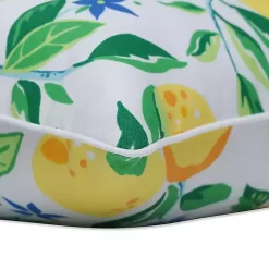 Kirklands Home Lemon Vine Outdoor Lumbar Pillows, Set of 2 Discount
