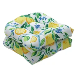 Kirklands Home Lemon Vine 2-pc. Outdoor Chair Cushion Set Hot