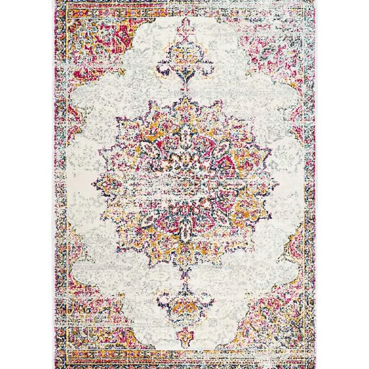 Kirklands Home Leola Vintage Medallion Area Rug, 5x8 Multi Best