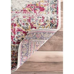 Kirklands Home Leola Vintage Medallion Area Rug, 5x8 Multi Best
