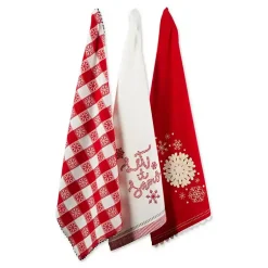 Christmas Dining & Entertaining>Kirklands Home Let it Snow Kitchen Towels, Set of 3