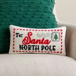 Pillows>Kirklands Home Letter to Santa Mini Pillow