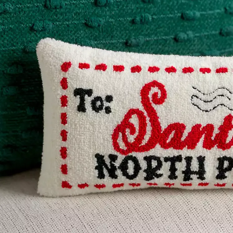 Pillows>Kirklands Home Letter to Santa Mini Pillow