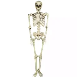 Halloween>Kirklands Home Life Size Outdoor Skeleton Decoration White