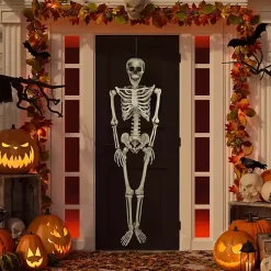 Halloween>Kirklands Home Life Size Outdoor Skeleton Decoration White
