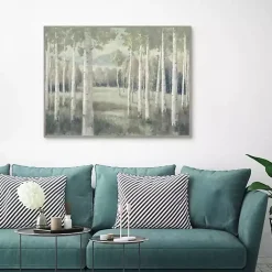 Kirklands Home Light Aspens Forest Framed Wall Art Online