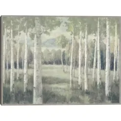 Kirklands Home Light Aspens Forest Framed Wall Art Online