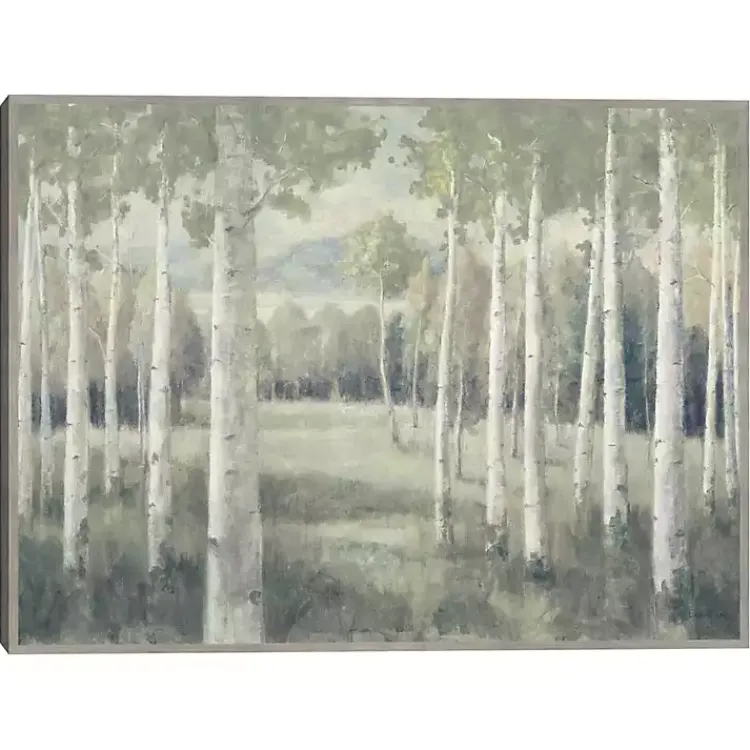 Kirklands Home Light Aspens Forest Framed Wall Art Online