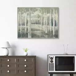Kirklands Home Light Aspens Forest Framed Wall Art Online