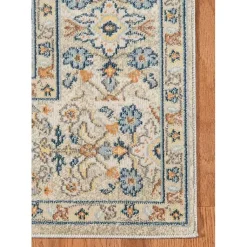 Kirklands Home Light Beige Bohemian Area Rug, 7x9 Tan Online