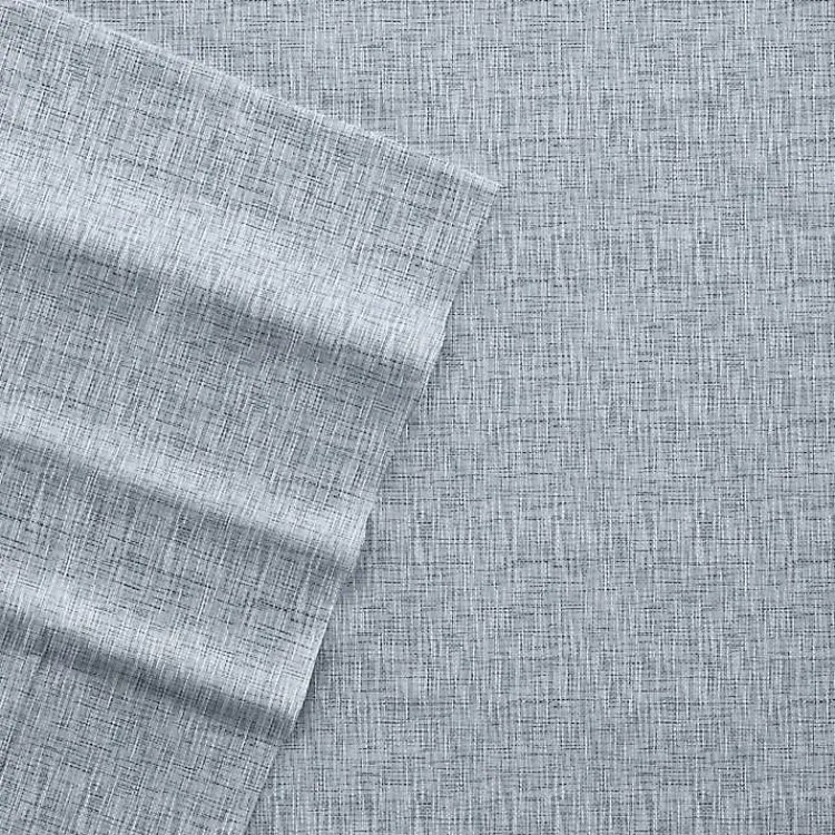 Kirklands Home Light Chambray 4-pc. Queen Bed Sheet Set Blue Best