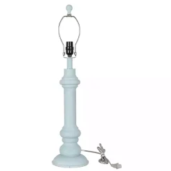 Kirklands Home Light Blue Coastal Ariel Table Lamps, Set of 2 New