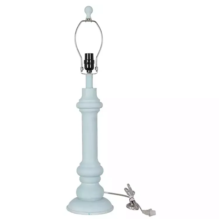 Kirklands Home Light Blue Coastal Ariel Table Lamps, Set of 2 New
