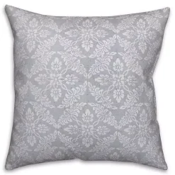 Kirklands Home Light Blue Floral Indoor/Outdoor Pillow Online