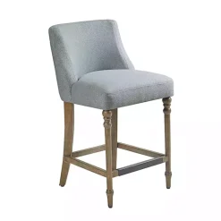 Kirklands Home Light Martha Stewart Delaney Counter Stool Blue Online