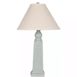 Kirklands Home Light Shutter USB Table Lamps, Set of 2 Blue Best