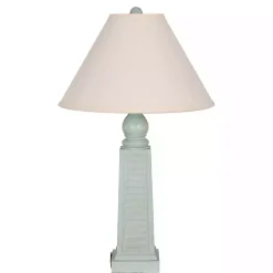 Kirklands Home Light Shutter USB Table Lamps, Set of 2 Blue Best