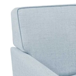 Kirklands Home Light Slipcover Armchair Blue Outlet