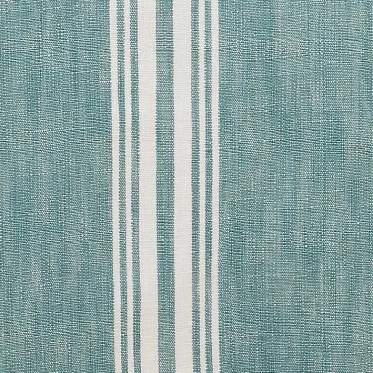 Kirklands Home Light Blue Striped Fringe Table Runner, 72 in. Online