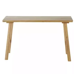 Kirklands Home Light Mango Wood Rustic Tall Bench Brown Best