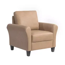 Kirklands Home Light Walter Accent Chair Brown Sale
