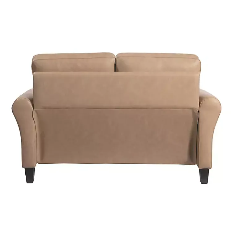 Kirklands Home Light Walter Loveseat Brown Online