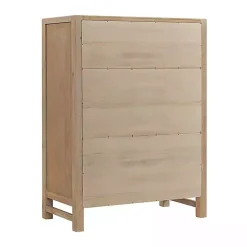 Kirklands Home Light Driftwood 5-Drawer Storage Chest Tan Sale