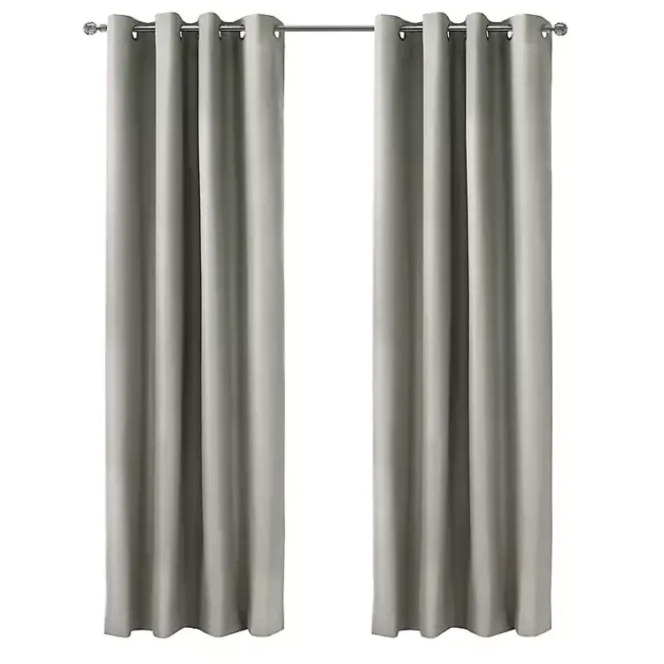 Kirklands Home Light Alpine Blackout Curtain Panel, 108 in. Gray Online