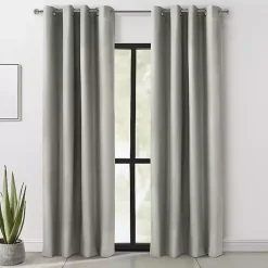 Kirklands Home Light Alpine Blackout Curtain Panel, 108 in. Gray Online