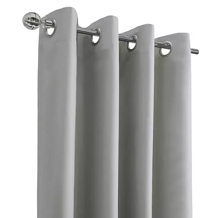 Kirklands Home Light Alpine Blackout Curtain Panel, 108 in. Gray Online
