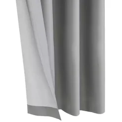 Kirklands Home Light Alpine Blackout Curtain Panel, 84 in. Gray Clearance