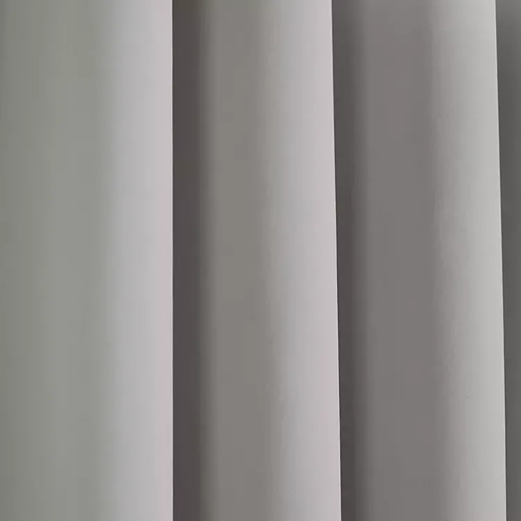 Kirklands Home Light Knotted Curtain Panel Set, 84 in. Gray Sale