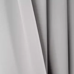 Kirklands Home Light Knotted Curtain Panel Set, 84 in. Gray Sale