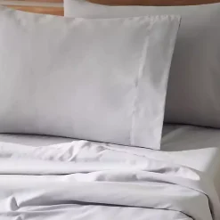 Kirklands Home Light Microfiber 4-pc. King Sheet Set Gray Sale