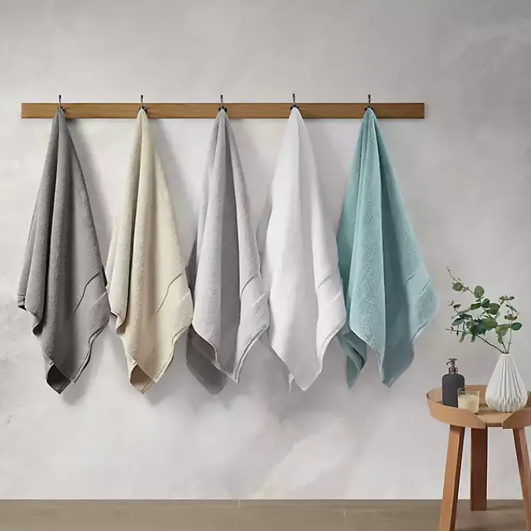 Kirklands Home Light 6-pc. Cotton Bath Towel Set Gray Sale