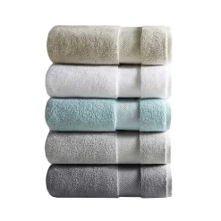Kirklands Home Light 6-pc. Cotton Bath Towel Set Gray Sale
