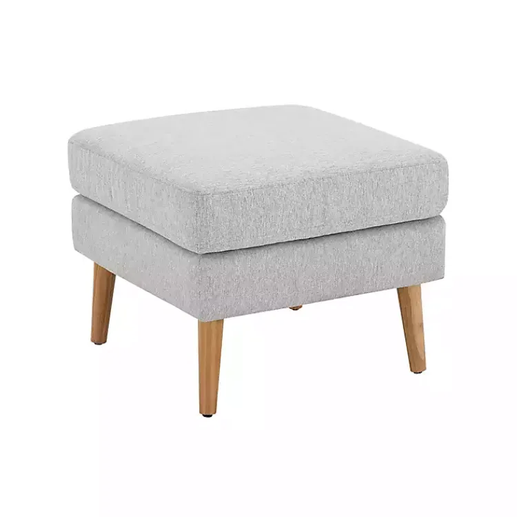 Kirklands Home Light 2-pc. Loveseat & Ottoman Set Gray New