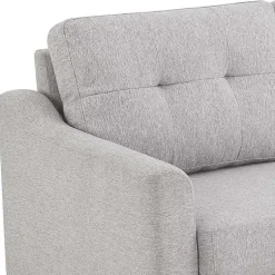 Kirklands Home Light 2-pc. Loveseat & Ottoman Set Gray New