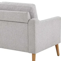 Kirklands Home Light 2-pc. Loveseat & Ottoman Set Gray New