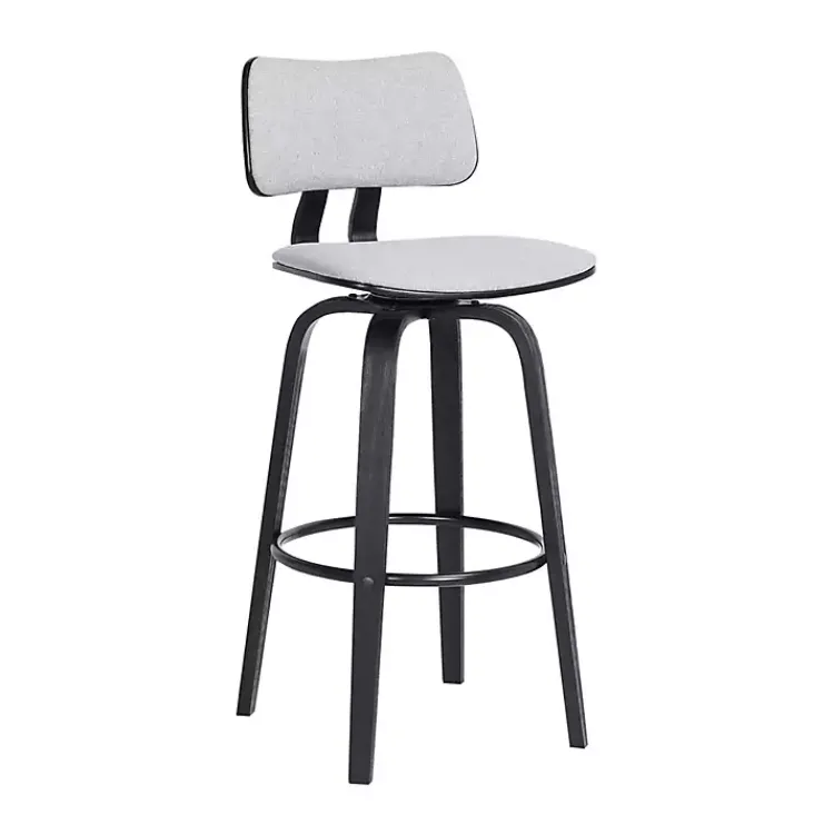 Kirklands Home Light Pico Swivel Counter Stool Gray Sale