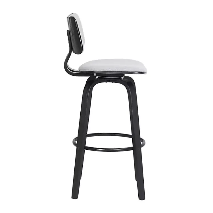 Kirklands Home Light Pico Swivel Counter Stool Gray Sale